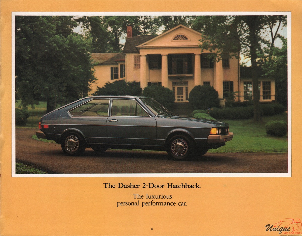 1979 VW Dasher Brochure Page 14